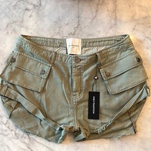 ONE TEASPOON bandit shorts, faded khaki